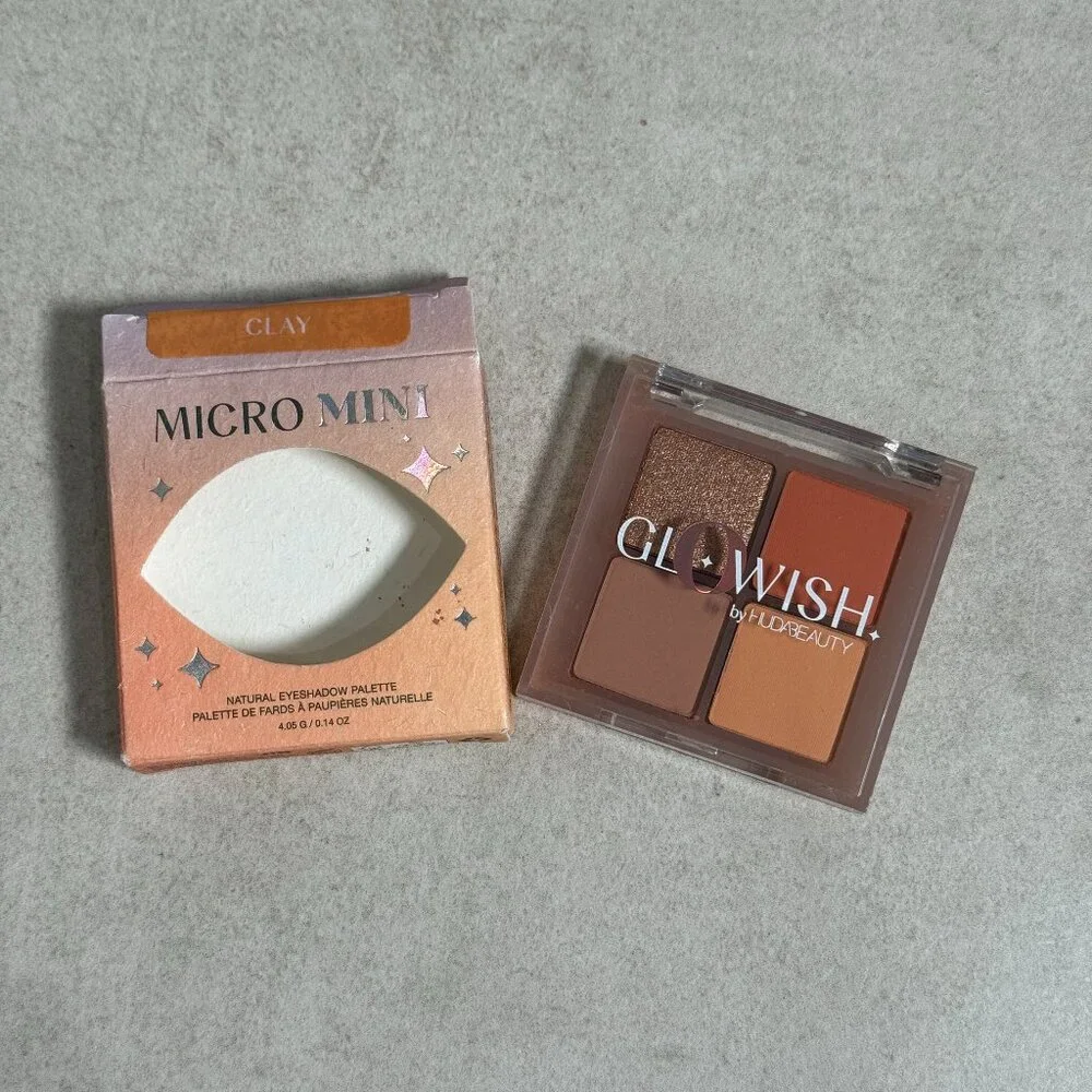 Glowish by Huda Beauty Mini Eyeshadow Palette Clay